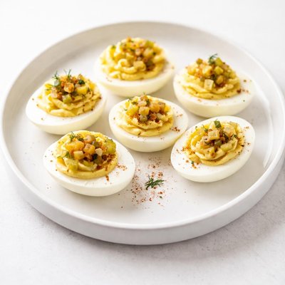Image of Bread Butter Pickle Deviled Eggs