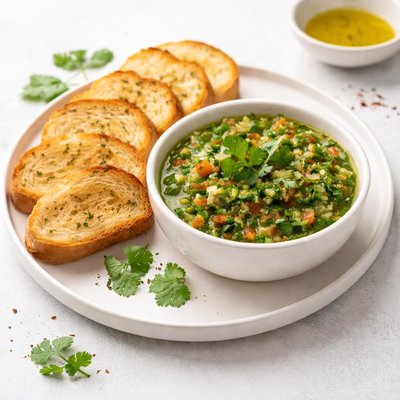 Image of Bread Dippin Cilantro Salsa