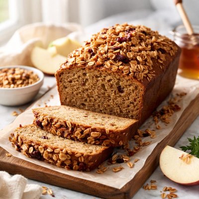 Image of Bread Machine Applesauce Granola Bread