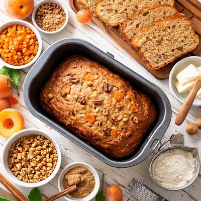 Image of Bread Machine Apricot Nutmeg Bread