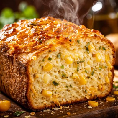 Image of Bread Machine Argentine Cheese Corn Bread