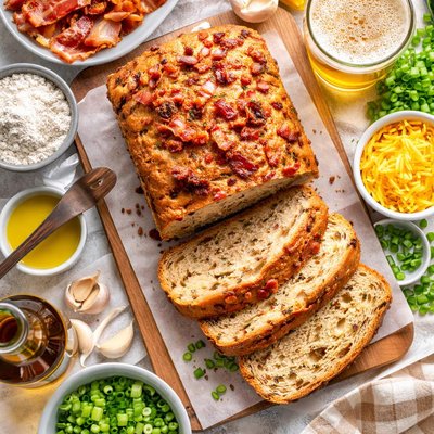 Image of Bread Machine Bacon and Beer Bread
