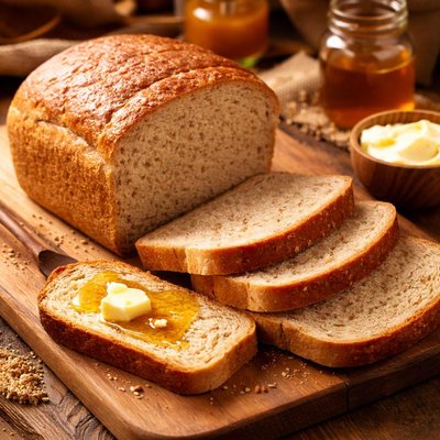 Image of Bread Machine Buttermilk and Honey Wheat Bread