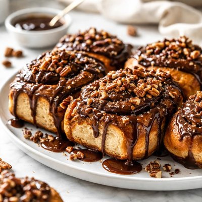 Image of Bread Machine Chocolate Sticky Buns