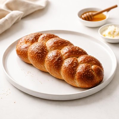 Image of Bread Machine Honey Whole Wheat Challah