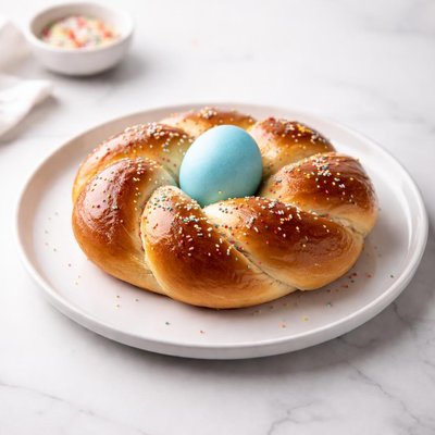 Image of Bread Machine Italian Easter Bread