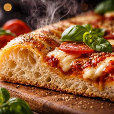 Image of Bread Machine Pizza Crust