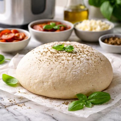 Image of Bread Machine Pizza Dough