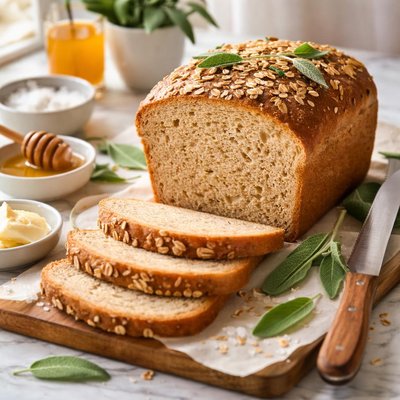 Image of Bread Machine Sage Wheat Bread