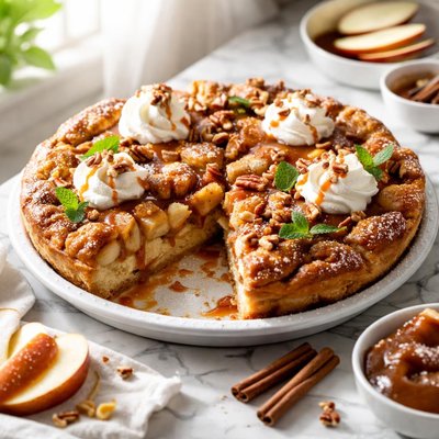 Image of Bread Pudding Apple Pie