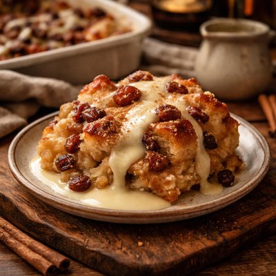 Image of Bread Pudding Tender N Sauce Vanilla or Spirited