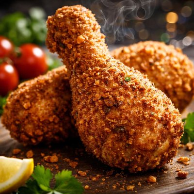 Image of Breaded Chicken Drumsticks