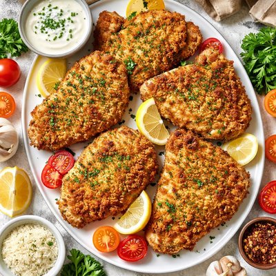 Image of Breaded Ranch Pork Chops