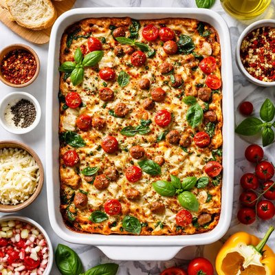 Image of Breakfast Casserole Italian Style