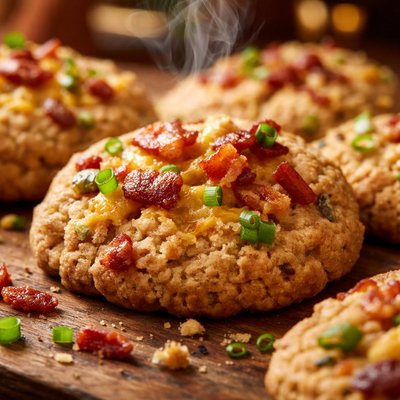 Image of Breakfast Cookies with Bacon