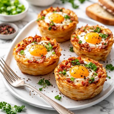 Image of Breakfast Egg Nests