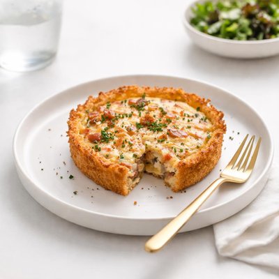 Image of Breakfast Hash Brown Quiche