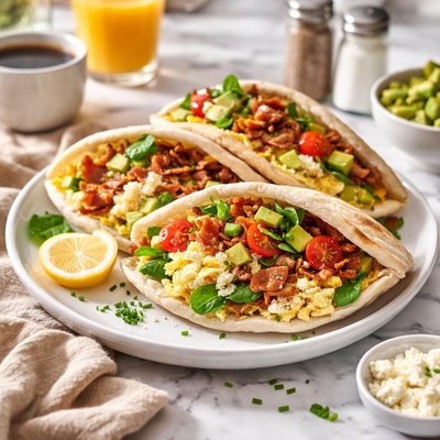 Image of Breakfast Pita Pockets