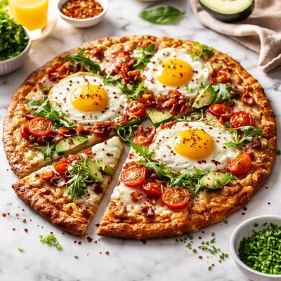 Image of Vegan Breakfast Pizza