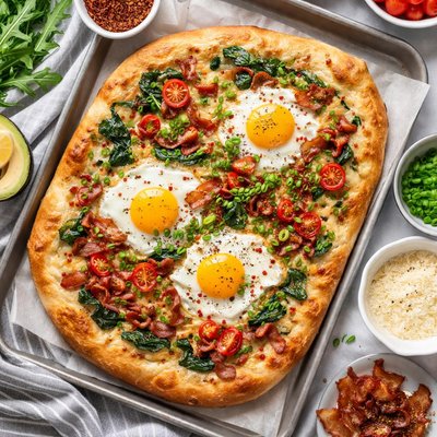 Image of Breakfast Pizza from Smitten Kitchen