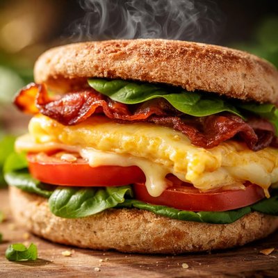 Image of Breakfast Sandwich Quick Healthy