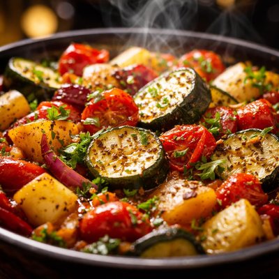 Image of Briami Ala Bergy Vegetable Casserole