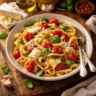 Image of Brie Tomato Linguine