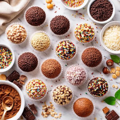 Image of Brigadeiros or Chocolate Drops