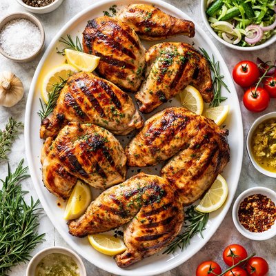 Image of Brined Grilled Chicken