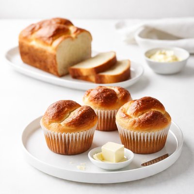 Image of Brioche Muffins or Loaf