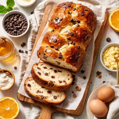 Image of Brioche with Chocolate Chips Abm