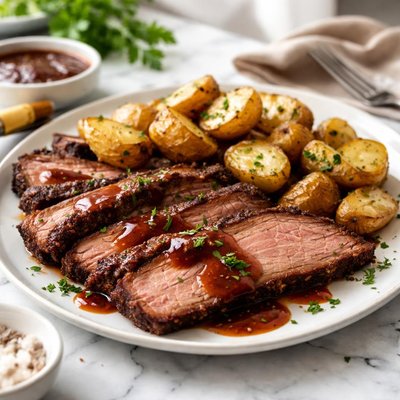 Image of Brisket and Potatoes