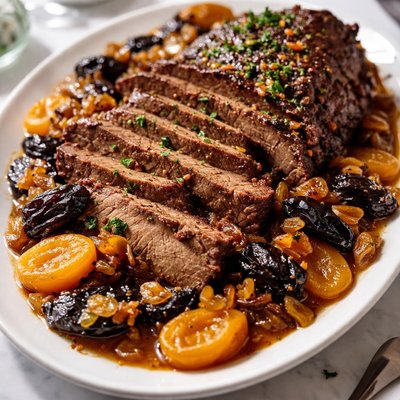 Image of Brisket Braised with Dried Fruit