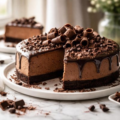 Image of British Chocolate Cheesecake