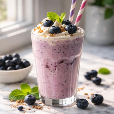 Image of British Columbian Blueberry Shake