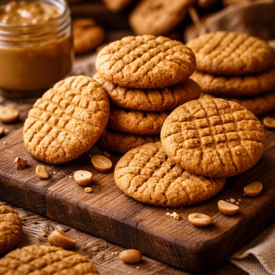 Image of British Peanut Butter Cookies