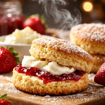 Image of British Scones Makeover Light