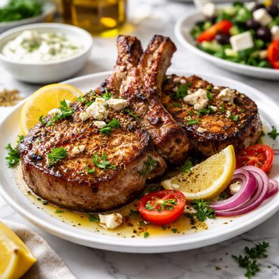 Image of Brizoles Hirines Greek Pork Chops