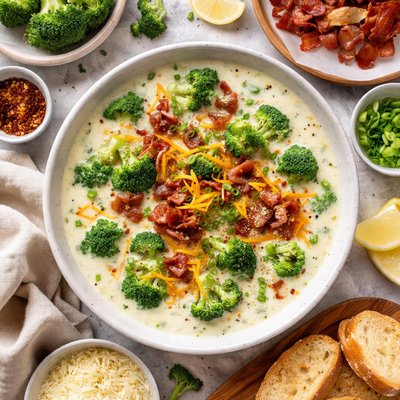Image of Broccoli and Bacon Soup