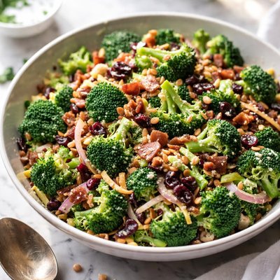 Image of Broccoli and Cheddar Salad
