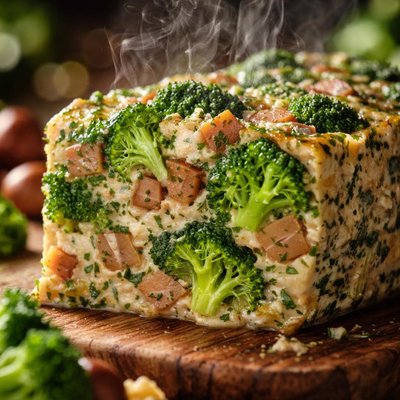 Image of Broccoli and Chestnut Terrine