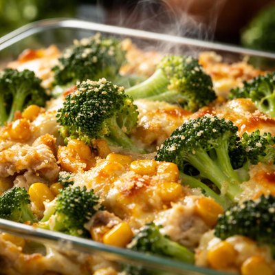 Image of Broccoli and Corn Bake