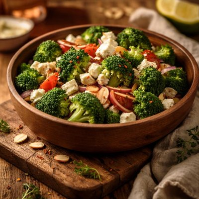 Image of Broccoli and Feta Salad