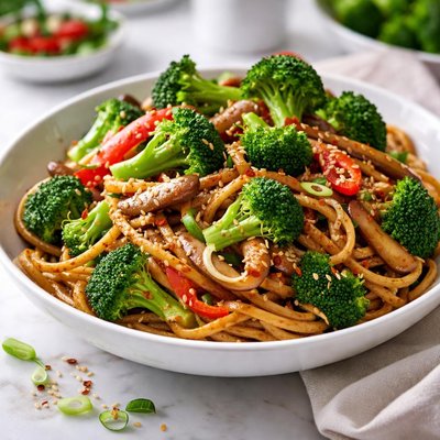 Image of Broccoli and Noodles Supreme