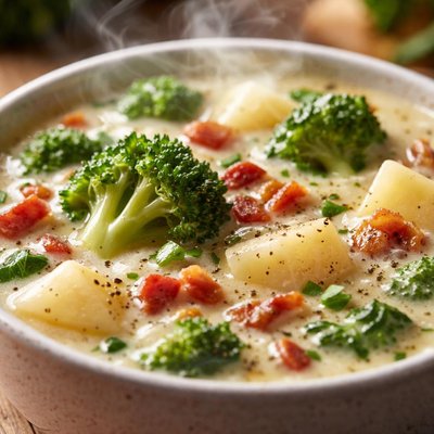 Image of Broccoli and Potato Chowder