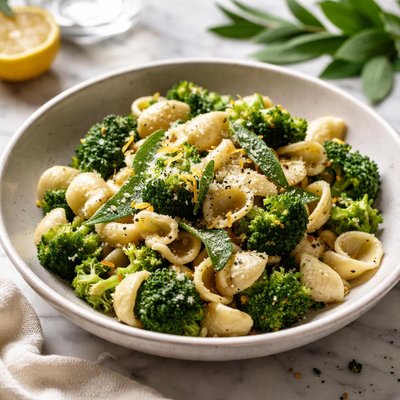 Image of Broccoli and Sage Pasta
