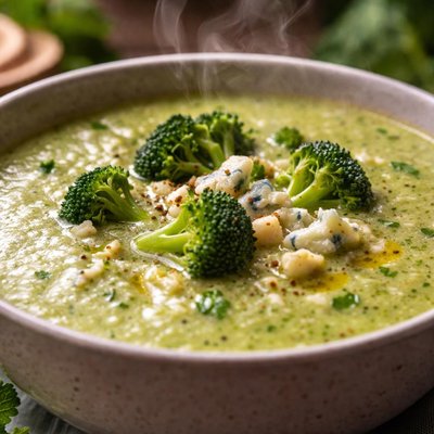 Image of Vegan Broccoli and Stilton Soup