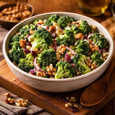 Image of Broccoli and Walnut Salad