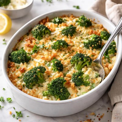 Image of Broccoli Au Gratin Simple and Easy
