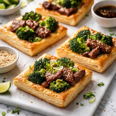 Image of Broccoli Beef Squares